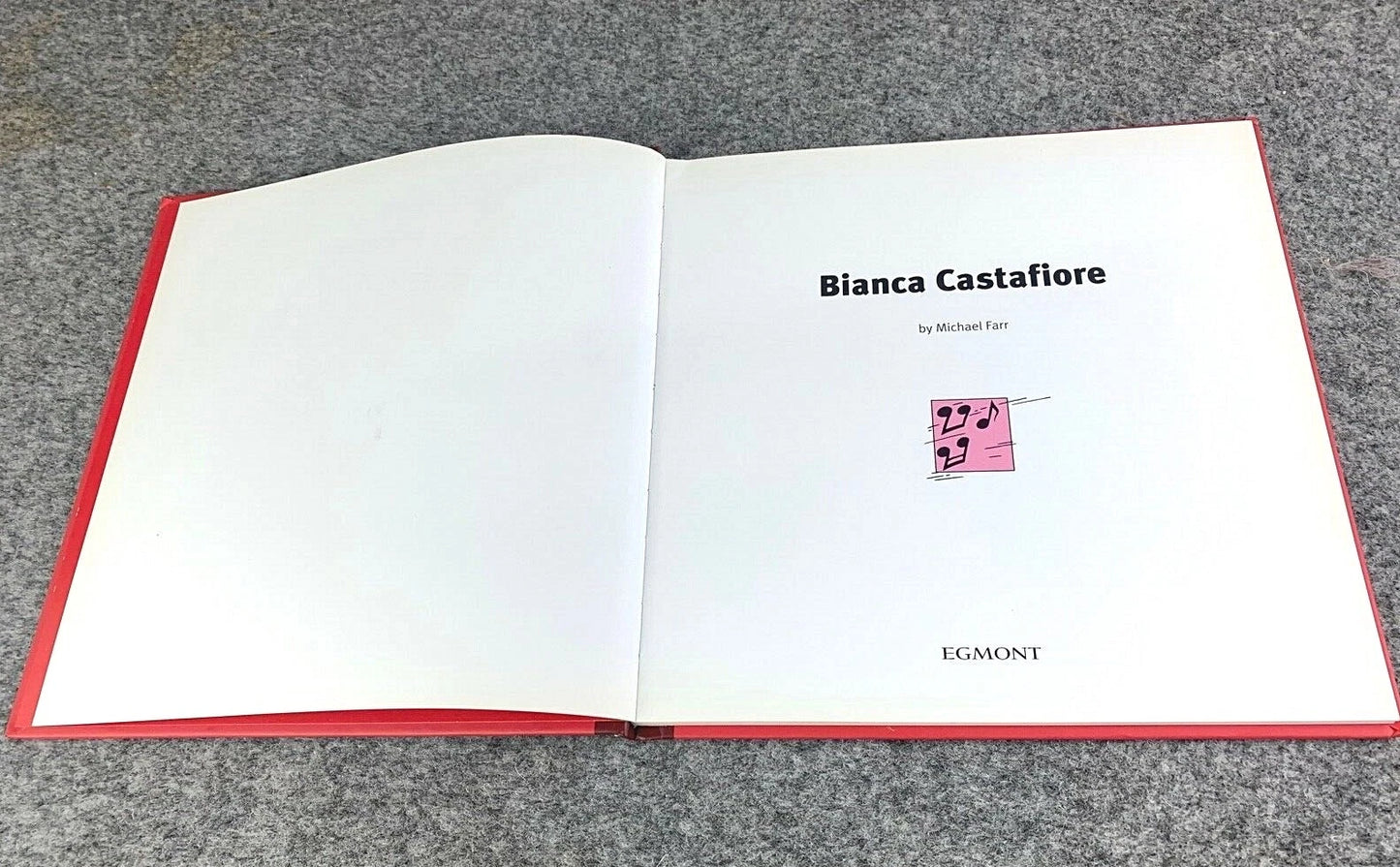 Egmont Tintin Character Book: Bianca Castafiore by Michael Farr 2007 Hardback 1st Edition