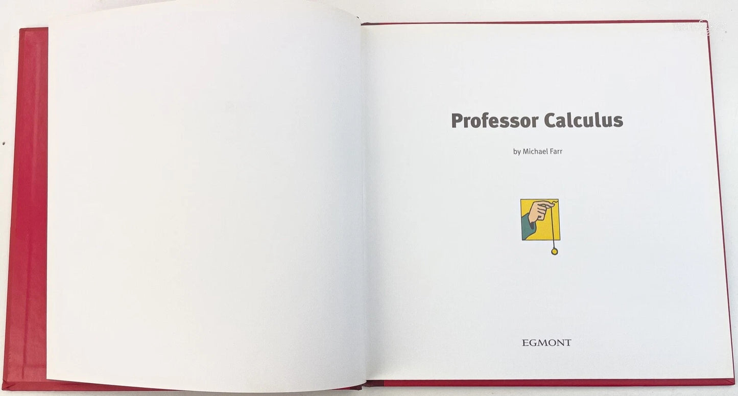 Egmont Tintin Character Book: Professor Calculus by Michael Farr 2007 Egmont Hardback 1st Edition