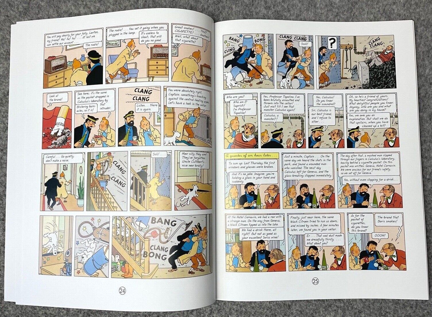 Calculus Affair - Tintin Farshore 2000s UK Edition Book Paperback Herge