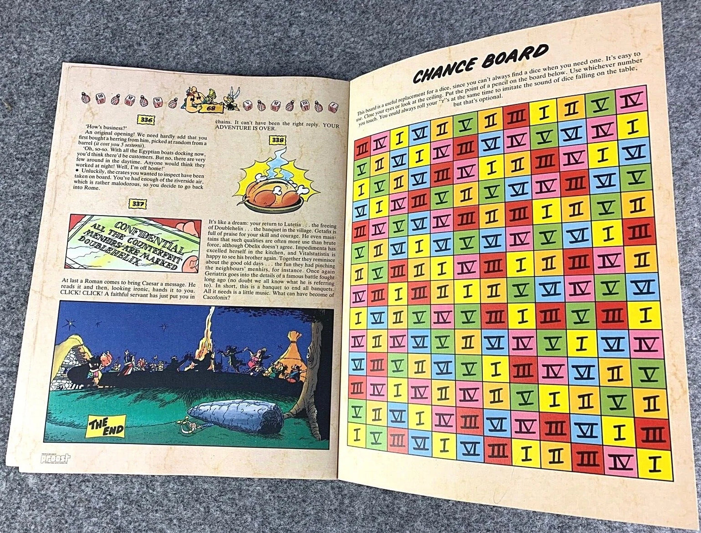 Asterix Game Book Volume 3: Roman Conspiracy Hodder Stoughton 1991 UK Paperback Edition