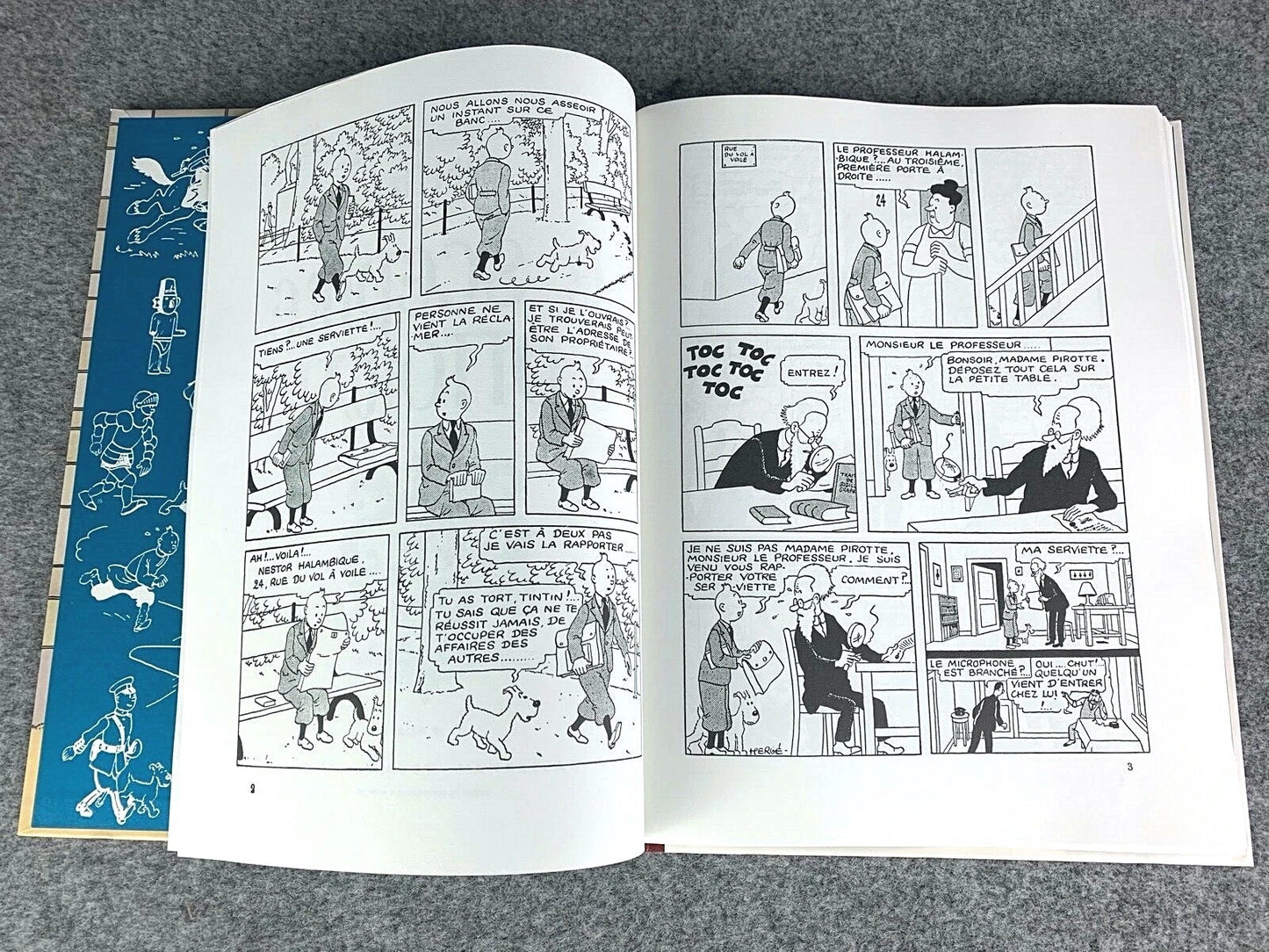 Le Sceptre D' Ottokar 1st Facsimile Casterman 2009 Edition HB Tintin Book Herge EO