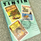 Tintin 3 in 1 Volume 2 - 1990 UK Methuen Hardback 1st Edition Comic Book