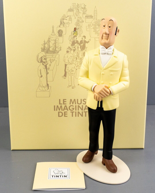 Statuette Moulinsart 46014 Nestor Musee Imaginaire 2022 Tintin 25cm Resin Model