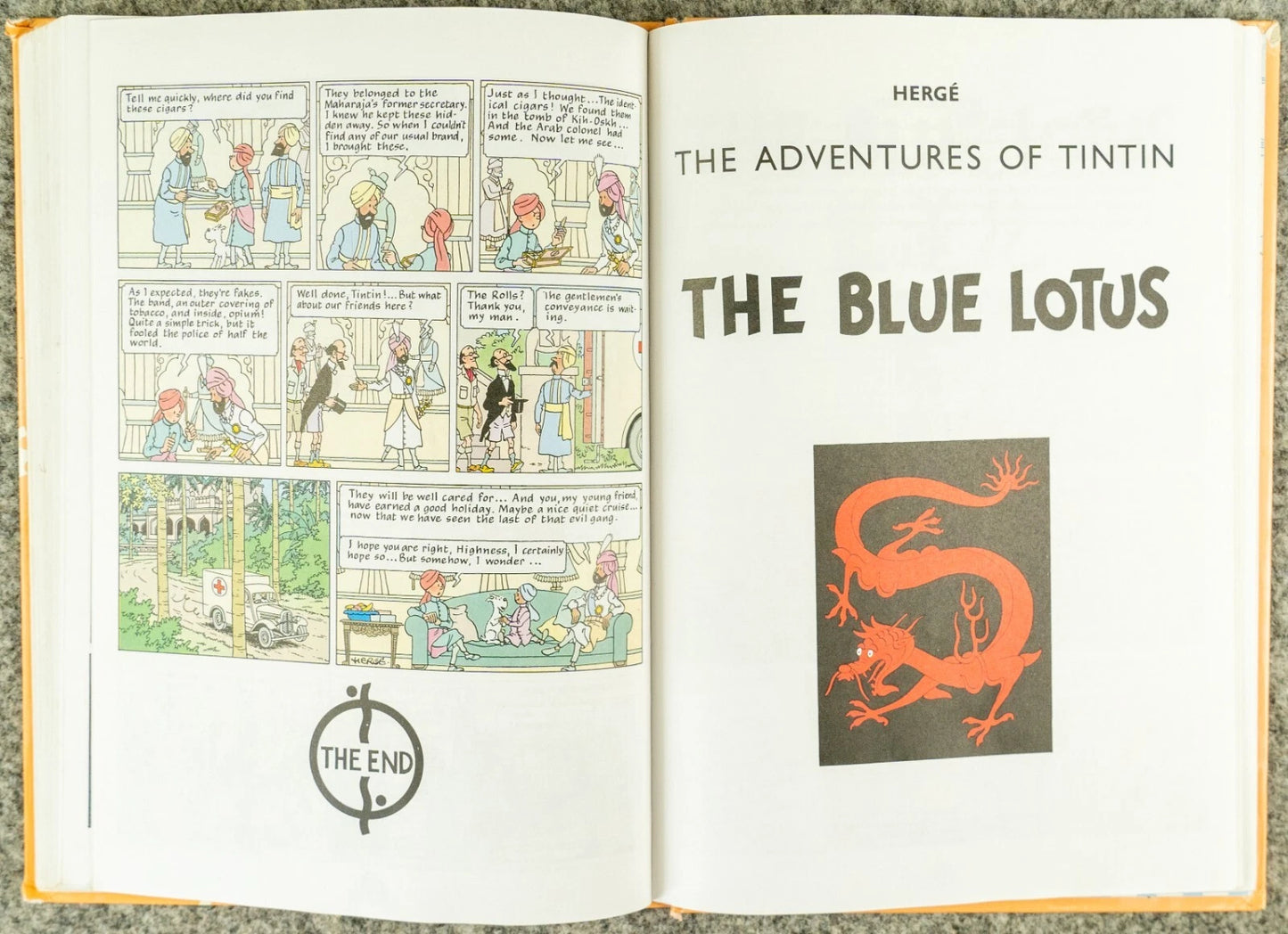 Tintin 3 in 1 Volume 1 - 1990 UK Methuen Hardback 1st Edition Comic Book