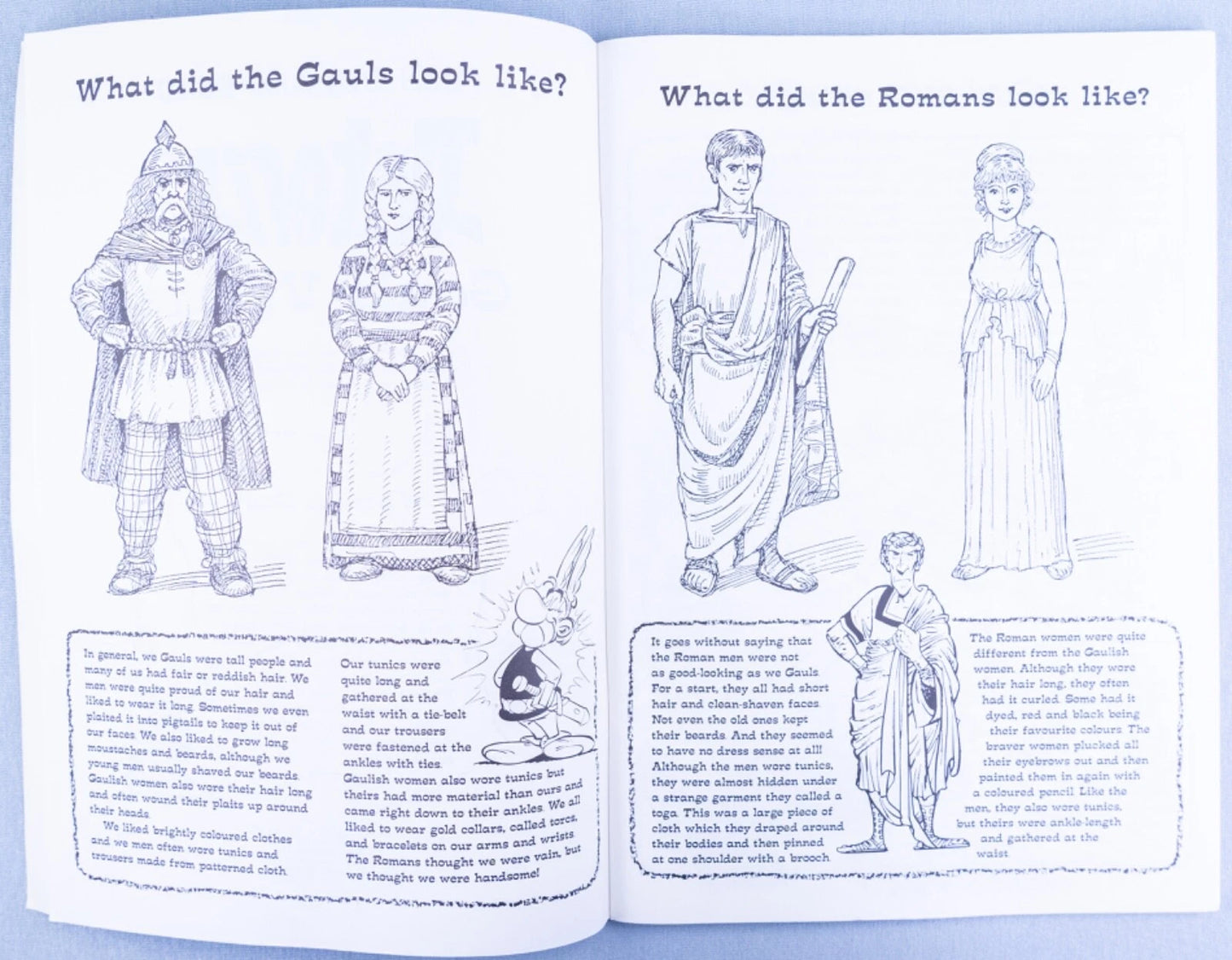 Asterix Game Book: Asterix Gauls Village Push out & Build Gocinny-Underzo 1992 UK Edition