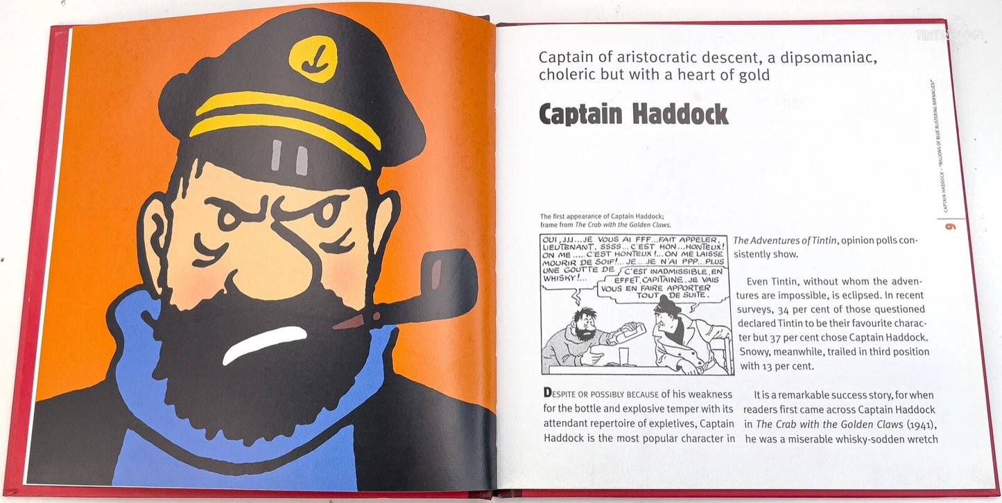 Egmont Tintin Character Book: Captain Haddock by Michael Farr 2007 Egmont Hardback 1st Edition
