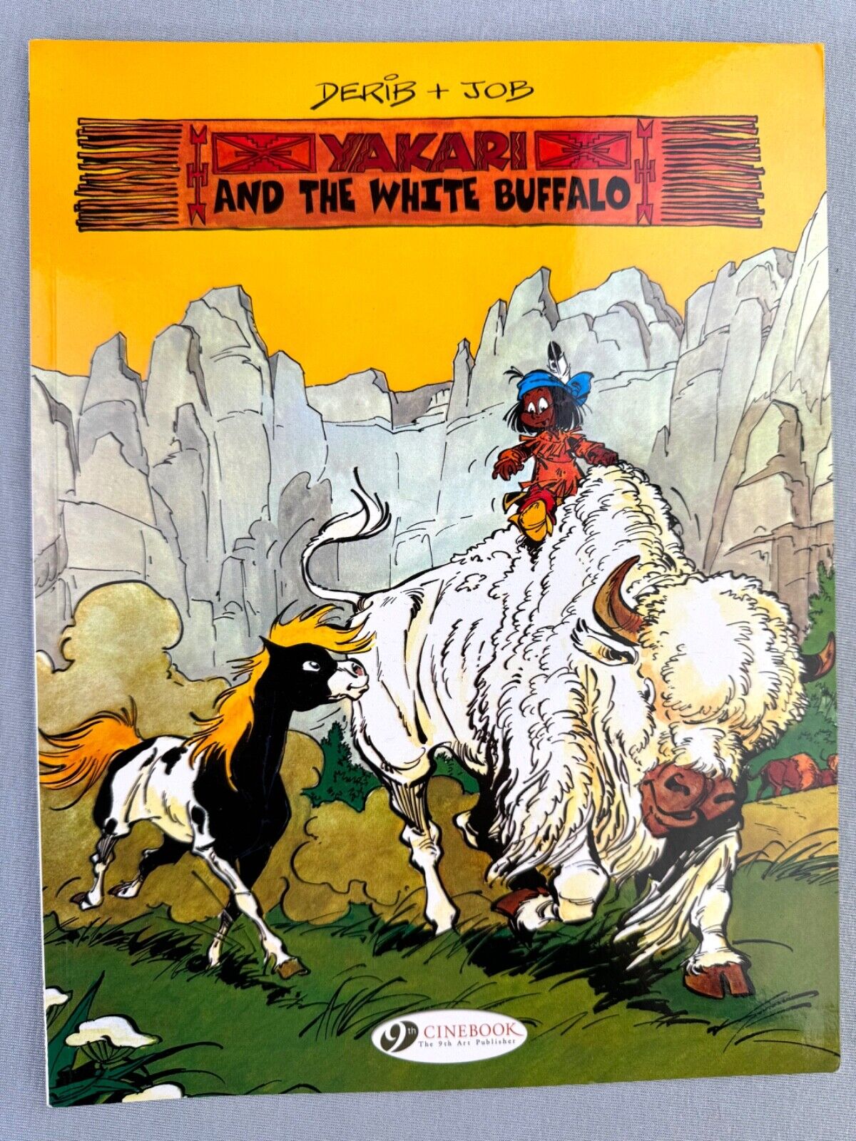 Yakari White Buffalo Volume 2 Cinebook Paperback Comic Book Derib+job