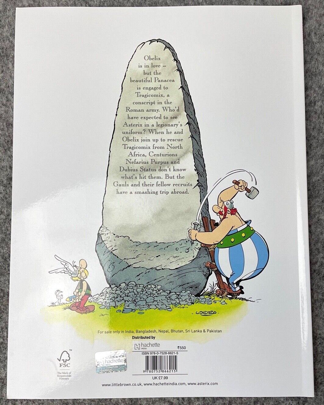 Asterix The Legionary - 2000s Orion/Sphere UK Edition Paperback Book EO Uderzo