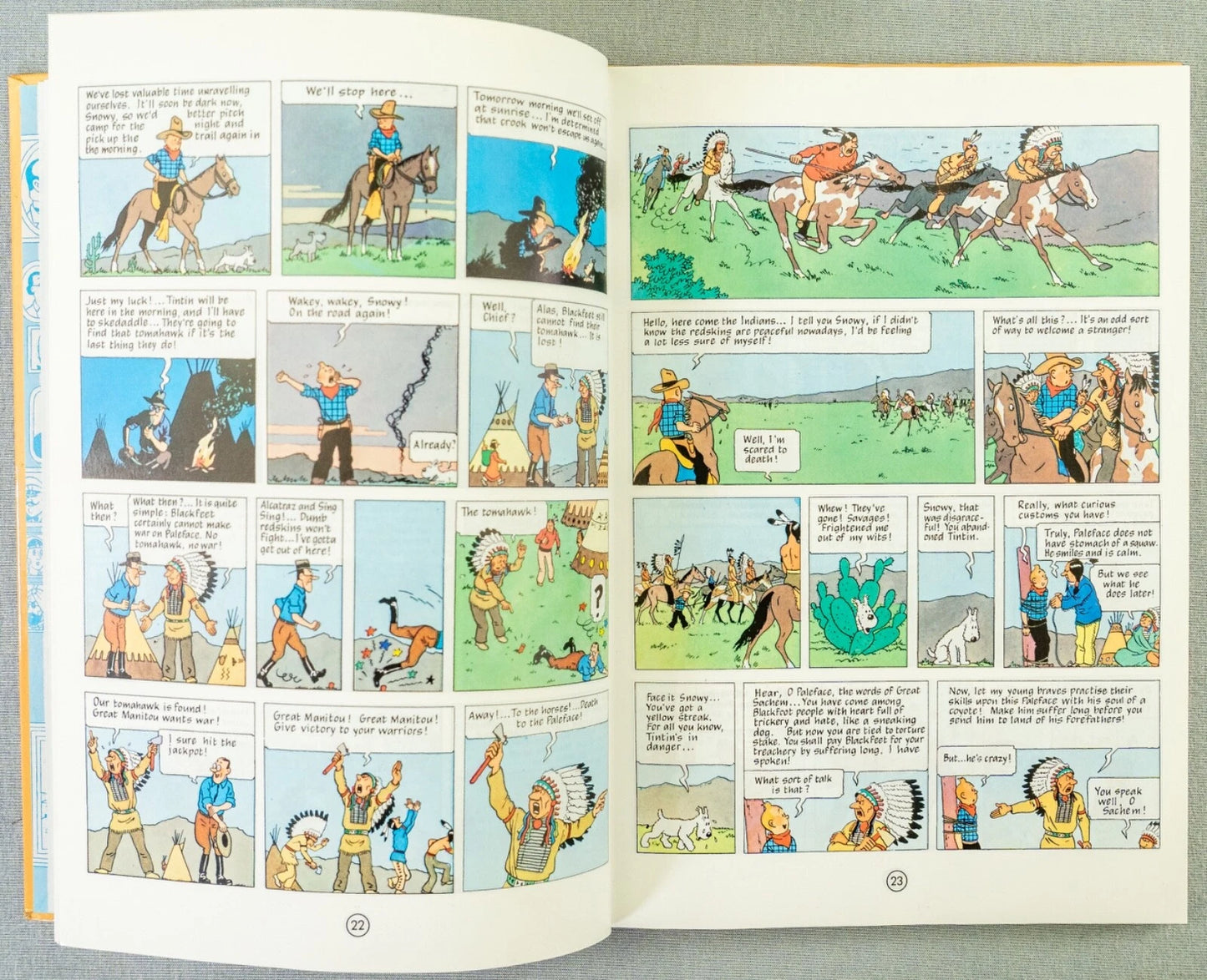 Tintin 3 in 1 Volume 1 - 1990 UK Egmont Hardback 1st Edition Comic Book