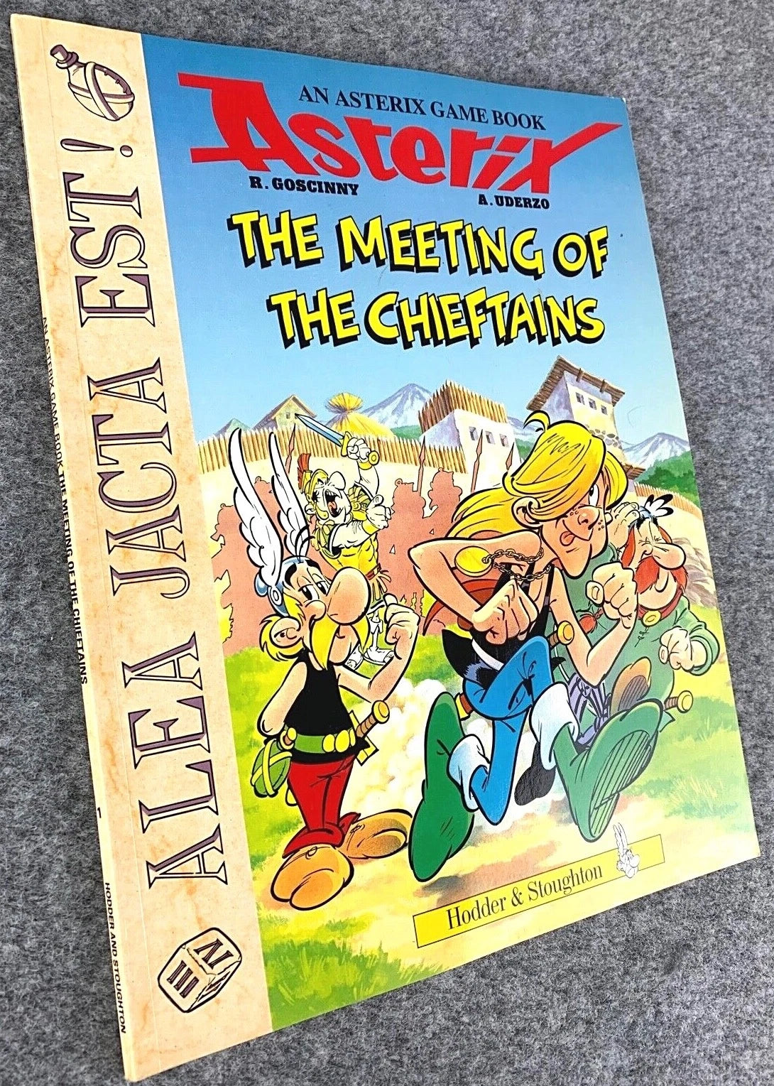 Asterix Game Book Volume 2: Meeting of the Chieftans Hodder Stoughton 1989 UK Paperback Edition