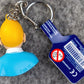 Moulinsart Toy Keyring: Tintin bust 3.5cm Height 42314 Official Tintin Figure Key Ring