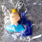 Moulinsart Toy Keyring: Tintin bust 3.5cm Height 42314 Official Tintin Figure Key Ring