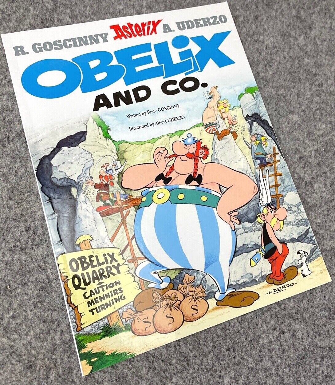 Obelix & Co - Asterix 2000s Orion/Sphere UK Edition Paperback Book EO Uderzo
