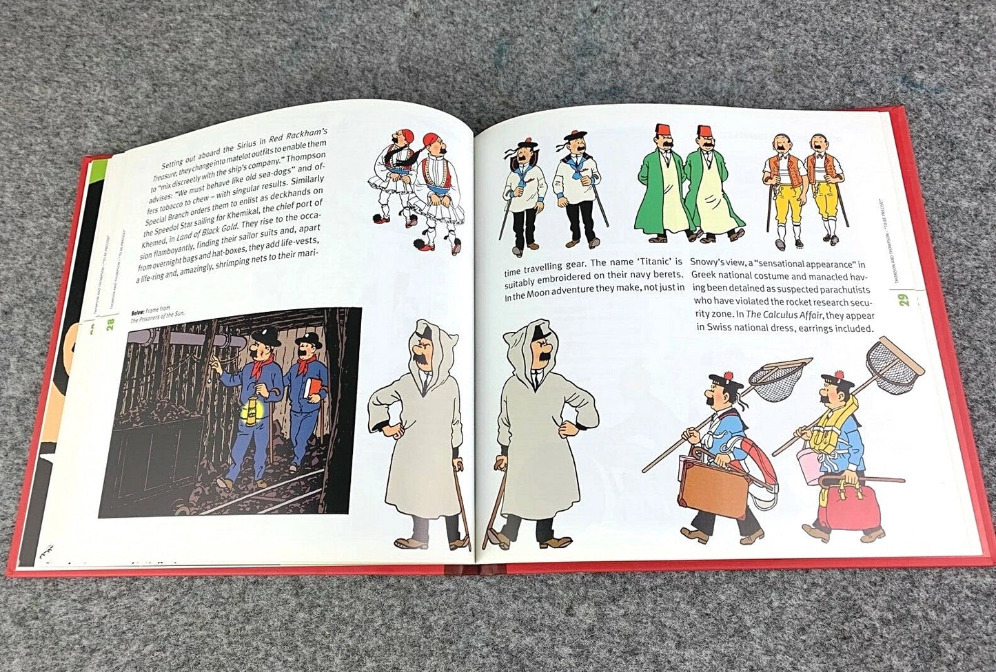 Egmont Tintin Character Book: Thomson & Thompson by Michael Farr 2007 Hardback 1st Edition