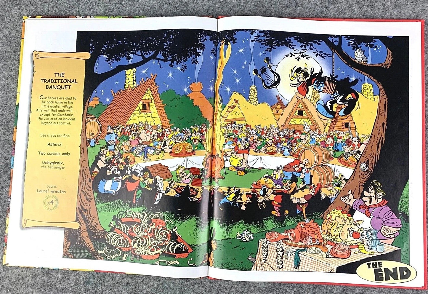 Asterix Game Book: Where's Asterix? Orion Books 2011 UK Hardback Edition