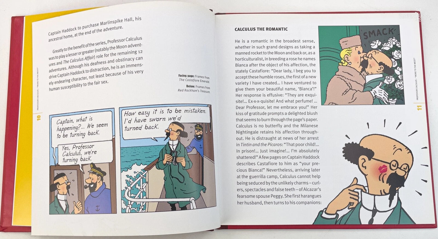Egmont Tintin Character Book: Professor Calculus by Michael Farr 2007 Egmont Hardback 1st Edition