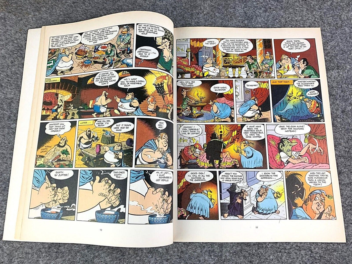 Asterix in Switzerland - 1970/80s Hodder/Dargaud UK Edition Paperback Book Uderzo