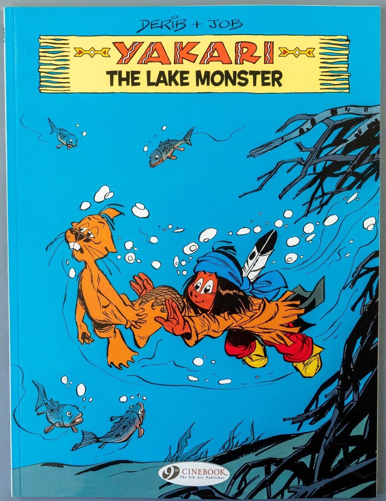 Yakari The Lake Monster Volume 16 Cinebook Paperback Comic Book Derib+job