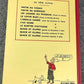 Le Crabe aux pinces d'or Rare B&W MINI Facsimile French 1st Edition 1980s HB Tintin Book