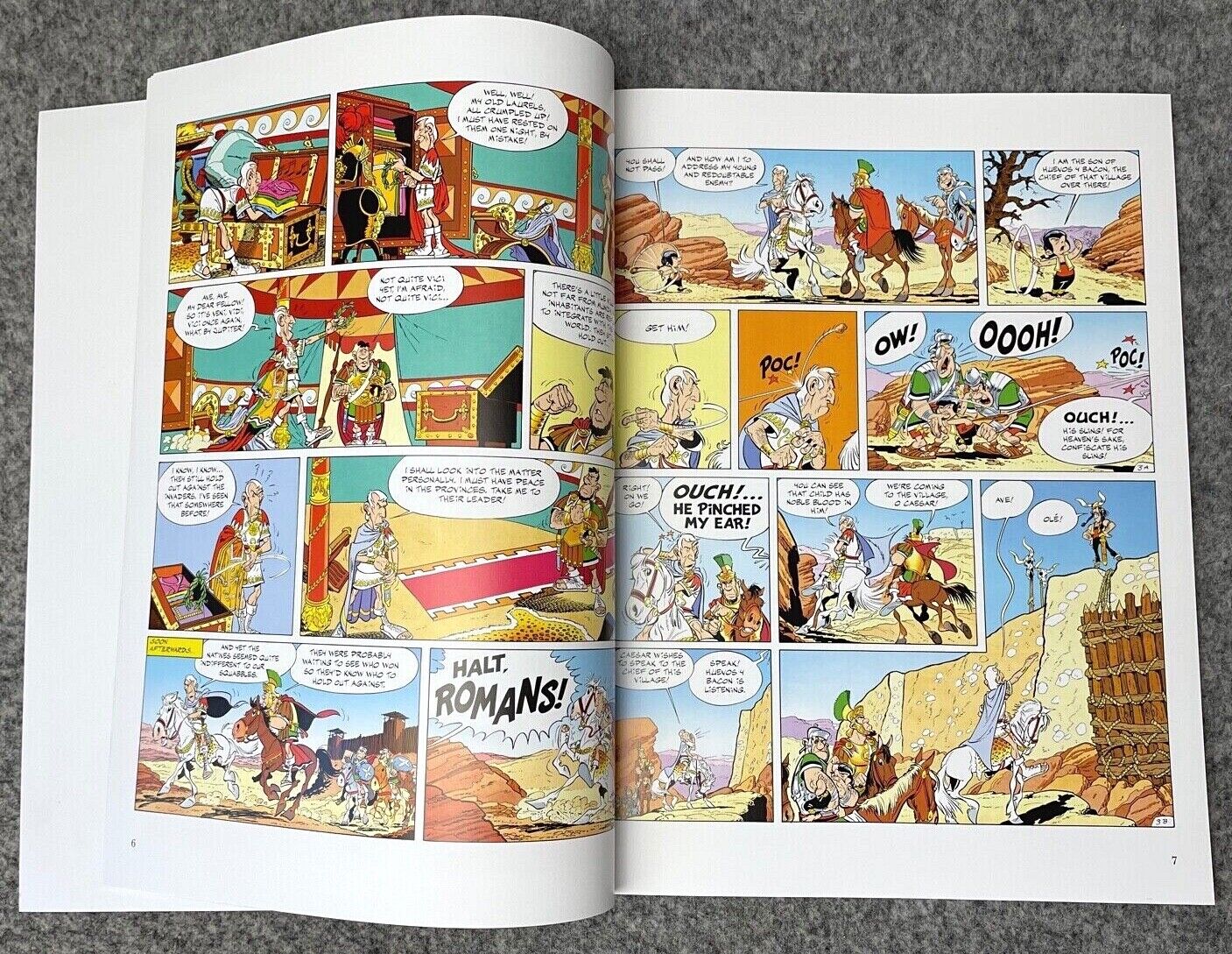 Asterix in Spain - 2000s Orion/Sphere UK Edition Paperback Book EO Uderzo