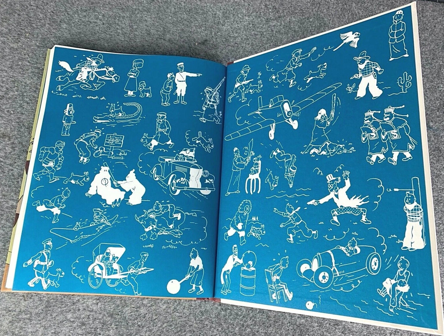 Les Cigares Du Pharaon 1st Facsimile Casterman 2009 Edition HB Tintin Book Herge EO