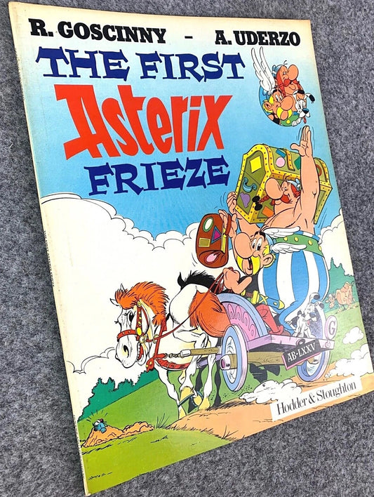 The First Asterix Frieze - Paperback Hodder & Stoughton 1985 UK 1st Edition