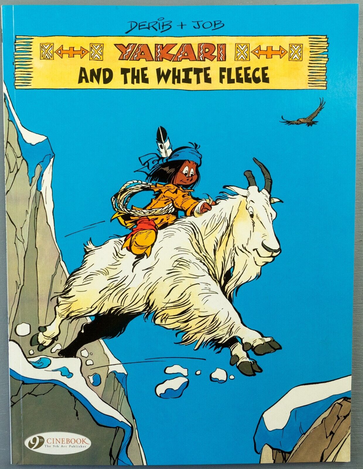 Yakari The White Fleece Volume 8 Cinebook Paperback Comic Book Derib+job