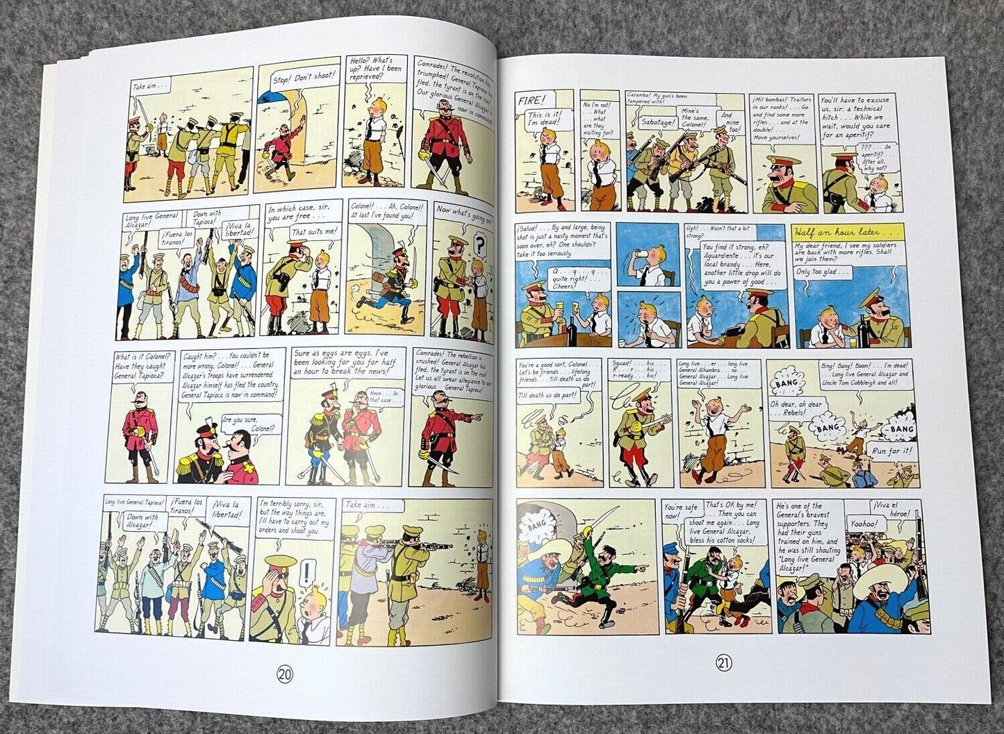 The Broken Ear - Tintin Farshore 2000s UK Edition Book Paperback Herge