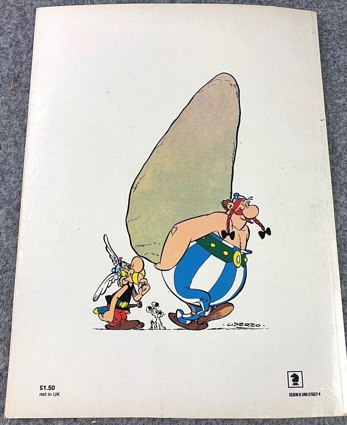 Asterix & the Great Divide - 1982 Hodder/Dargaud UK Edition PB Book EO Uderzo