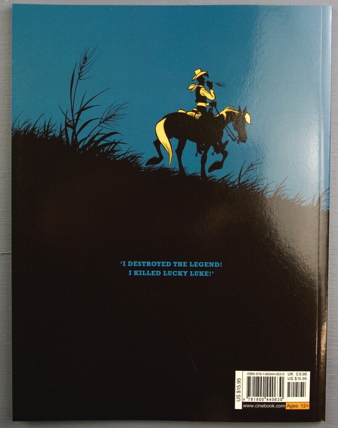 Lucky Luke Man Who Shot Lucky Luke Matthieu Bonhomme Series: Book 2 of 2 Cinebook Paperback Comic