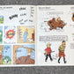 Tintin et les animaux Rare LTD Release 2002 Tintin Sticker Book Editions Moulinsart
