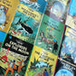 Adventures of Tintin Box Set x25 Farshore Paperback books by Herge Comic Lot