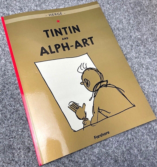 Tintin & Alph Art - Tintin Farshore 2000s UK Edition Book Paperback Herge