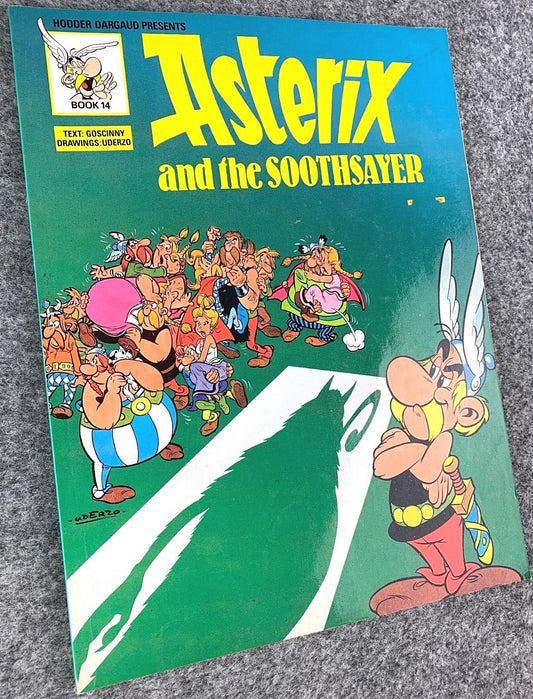 Asterix & the Soothsayer - 1970/80s Hodder/Dargaud UK Edition Paperback Book Uderzo