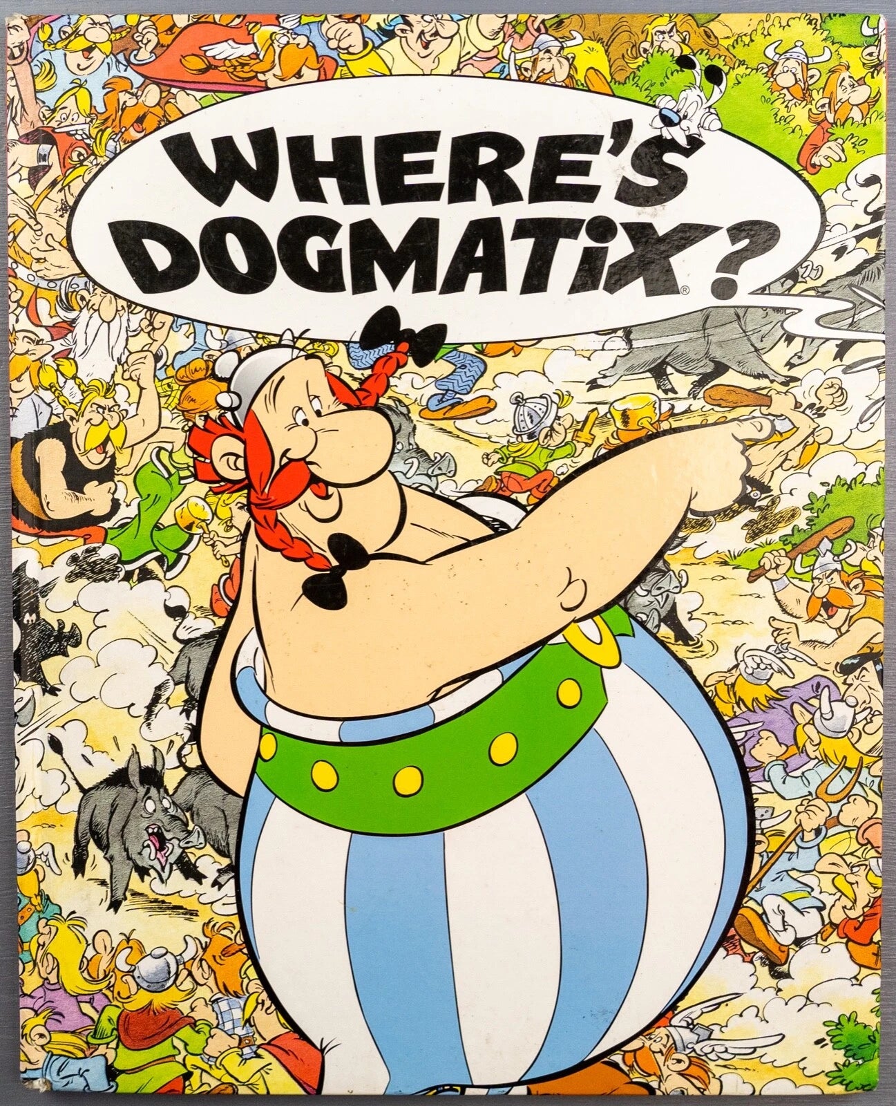 Asterix Game Book: Where's Dogmatix? Orion Books 2012 UK Hardback Edition