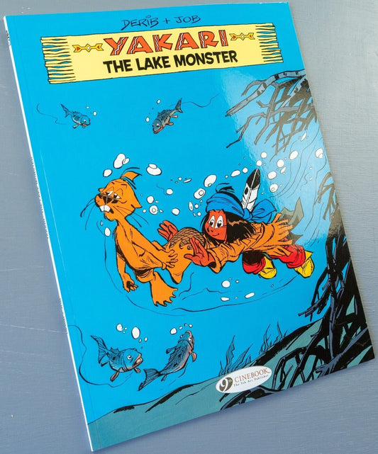 Yakari The Lake Monster Volume 16 Cinebook Paperback Comic Book Derib+job