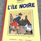 L'Île Noire Rare B&W MINI Facsimile French 1st Edition 1980s HB Tintin Book