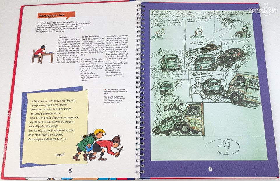 L' Atelier Tintin: Volume 2 - Editions Moulinsart 2005 1st Edition Hardback Book
