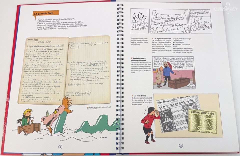L' Atelier Tintin: Volume 2 - Editions Moulinsart 2005 1st Edition Hardback Book