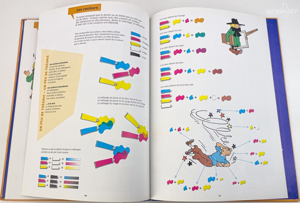 L' Atelier Tintin: Volume 1 - Editions Moulinsart 2001 1st Edition Hardback Book