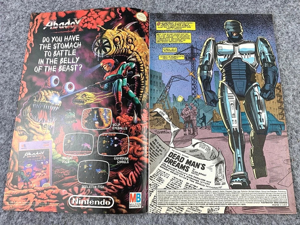 Robocop: The Future of Law Enforcement Issue 4 - Paperback 1990 Marvel Comic