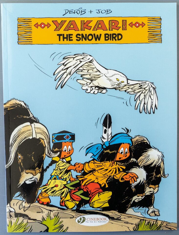 Yakari The Snow Bird Volume 17 Cinebook Paperback Comic Book Derib+job