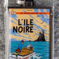 Moulinsart Tintin Title Cover Keyring 42529 - The Black Island Metal