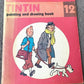 Volume 12 of 12 - Tintin Painting & Drawing Book Methuen 1977 1st Edition