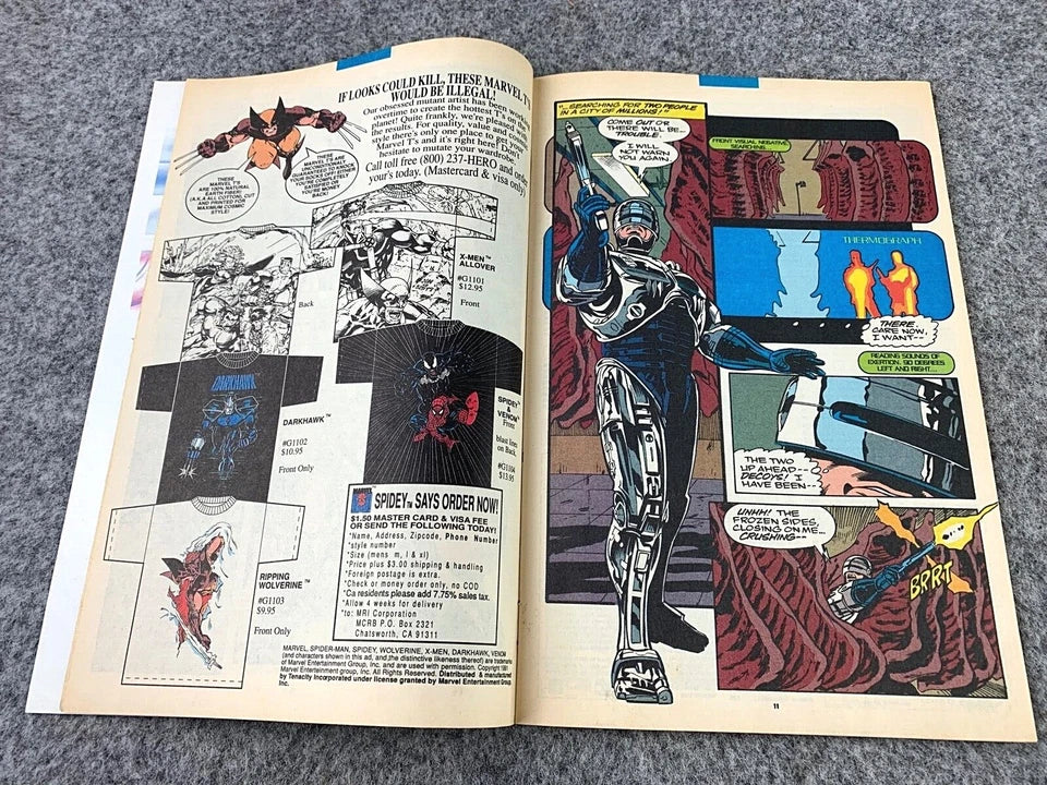 Robocop: The Future of Law Enforcement Issue 21 - Paperback 1991 Marvel Comic