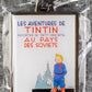 Moulinsart Tintin Title Cover Keyring 42517 - Land of Soviets Metal (re-colourised)