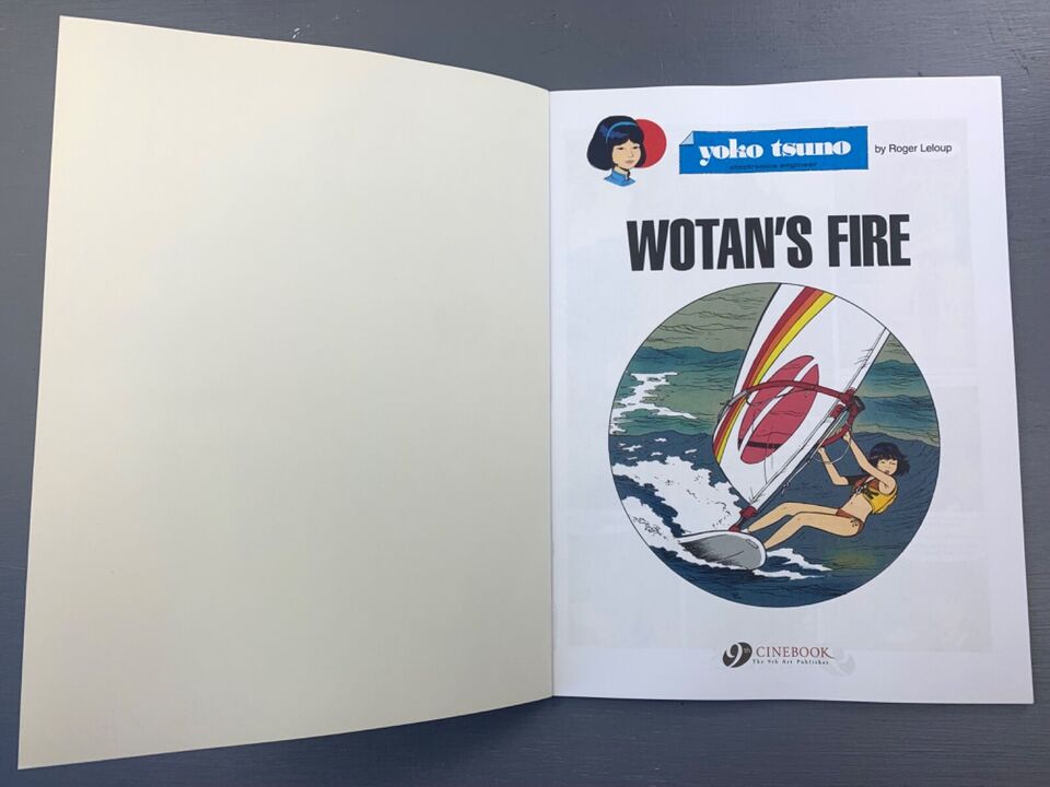 Yoko Tsuno Volume 15 - Wotan's Fire Cinebook Paperback Comic Book by R. Leloup