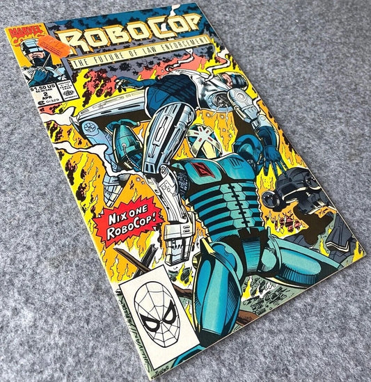 Robocop: The Future of Law Enforcement Issue 2 - Paperback 1990 Marvel Comic