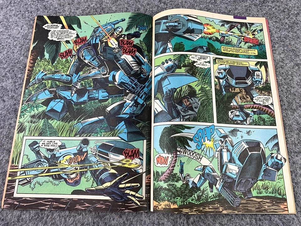 Robocop: The Future of Law Enforcement Issue 6 - Paperback 1990 Marvel Comic