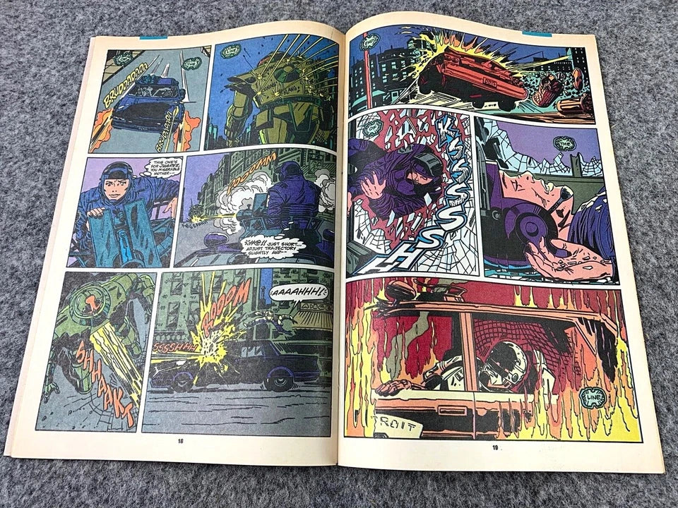 Robocop: The Future of Law Enforcement Issue 11 - Paperback 1991 Marvel Comic
